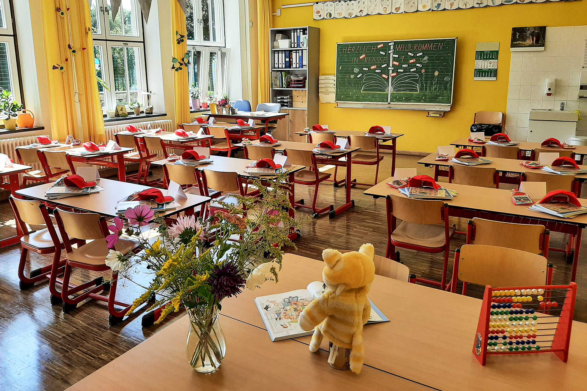 Klassenzimmer Grundschule Ein Klassenzimmer der Grundschule Annenschule.