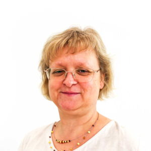 Ansprechpartnerin Kreativzentrum Ein Foto der Ansprechpartnerin des Kreativzentrums.