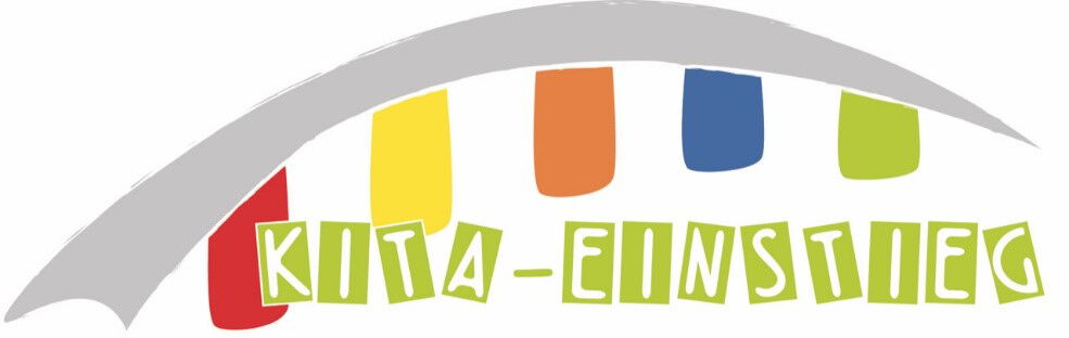 Kita-Einstieg Der Schriftzug Kita - Einstieg: Brücken bauen in frühe Bildung.